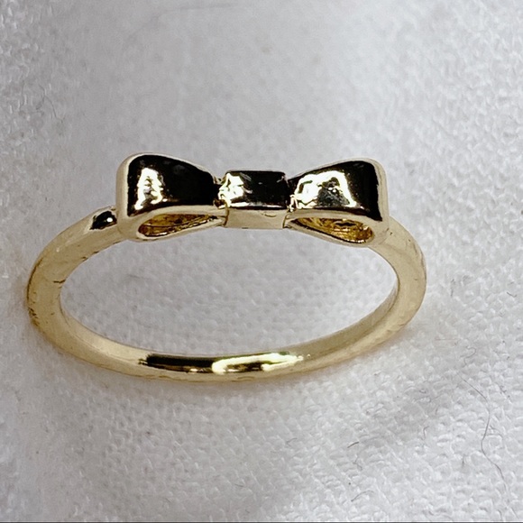 Jewelry - Little Bow Gold Plated Ring